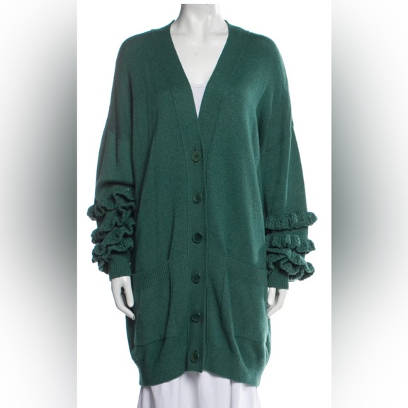 STELLA MCCARTNEY Plunge Neckline Sweater - Picture 1 of 10